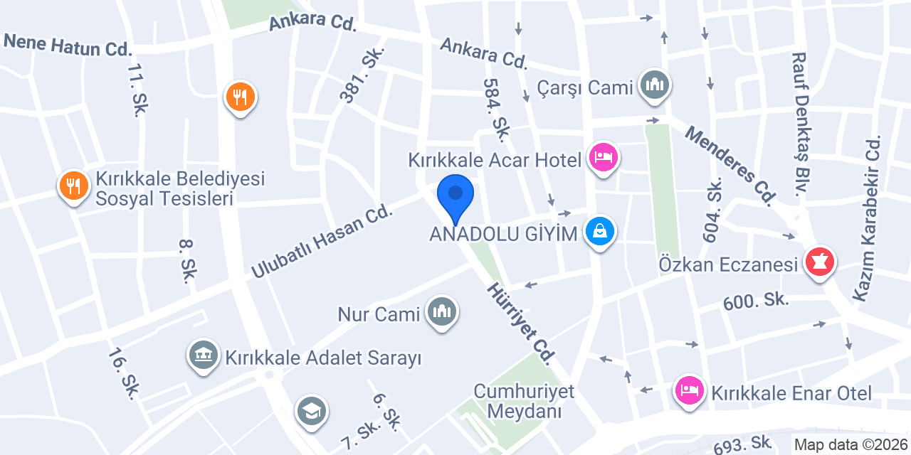Yüksel Sigorta konumu