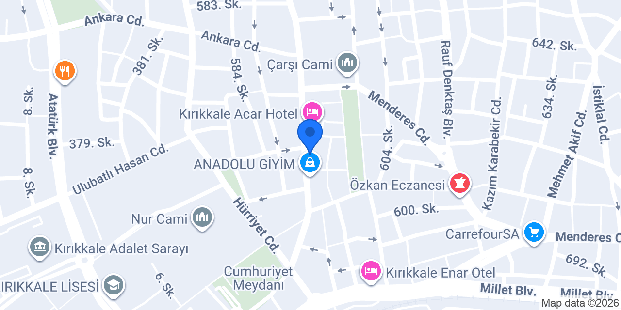 Özlem Akvaryum konumu