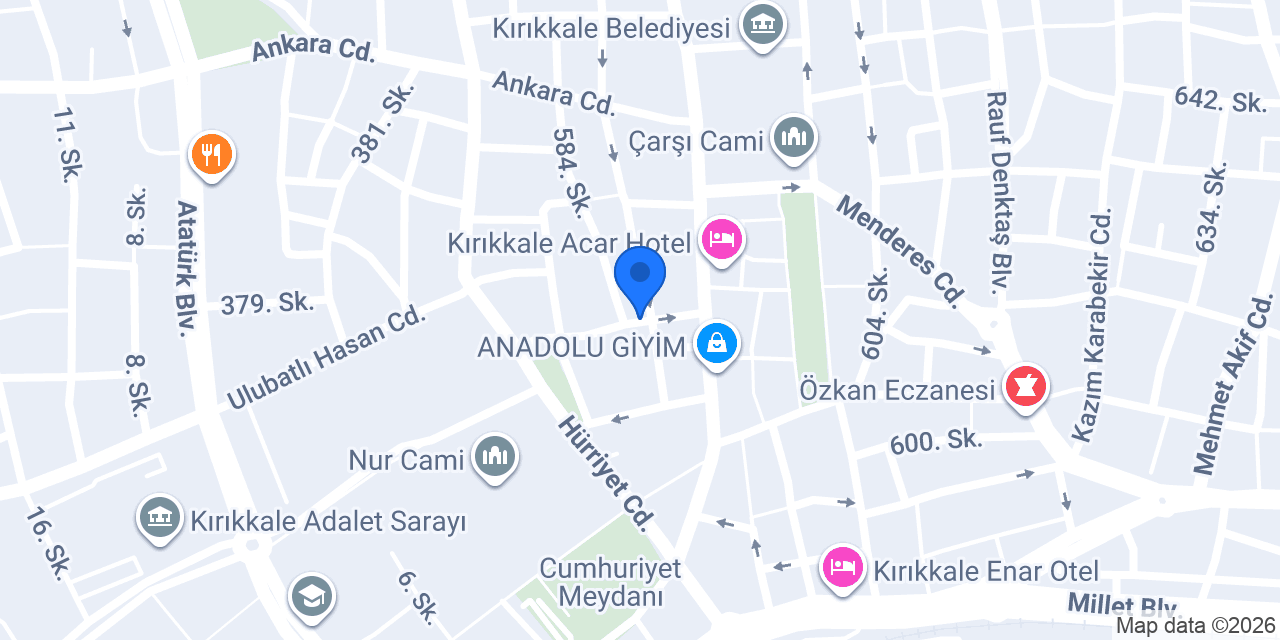 Deniz Flowers&Gift Shop konumu