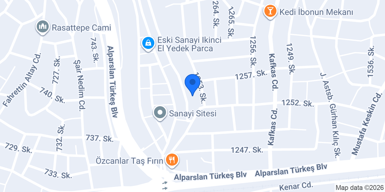 KILIÇER MOBİLA MUTFAK konumu