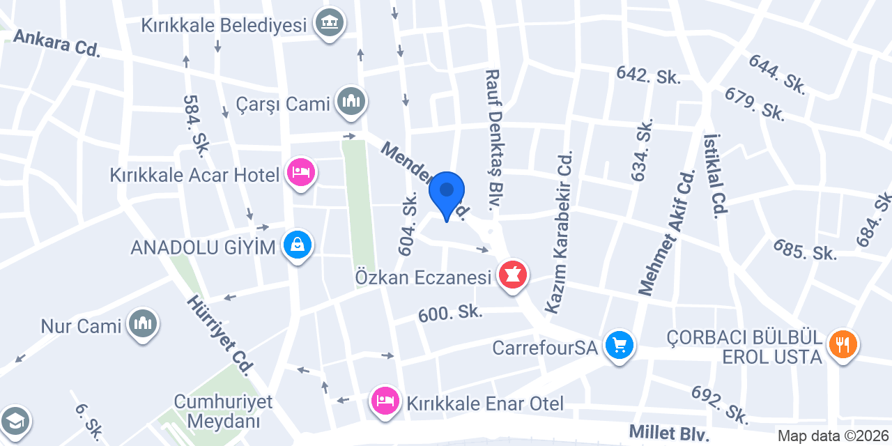Çilek Odası | Kırıkkale konumu