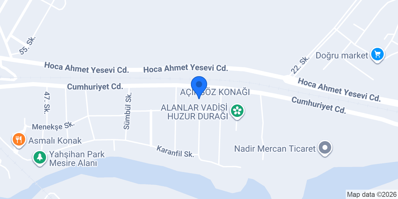 İklimsa Yetkili Satıcı konumu