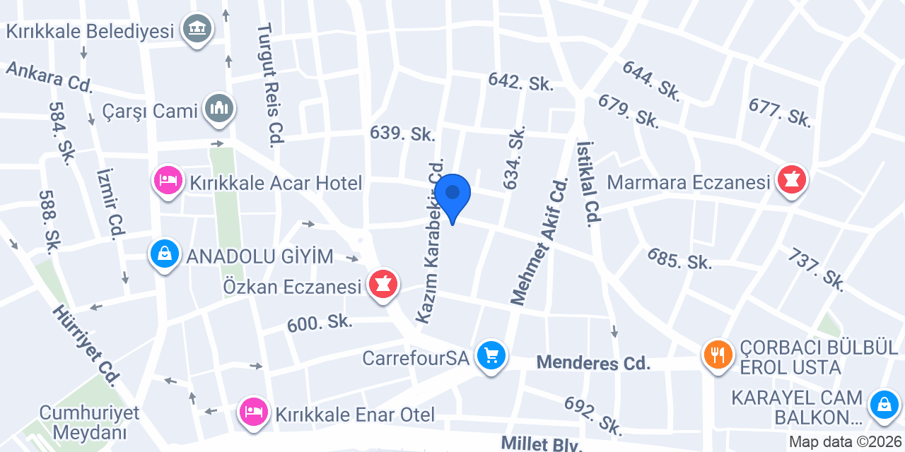 Samet Motosiklet konumu
