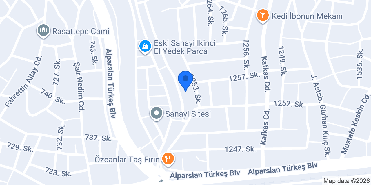 Kaymazlar mobilya konumu