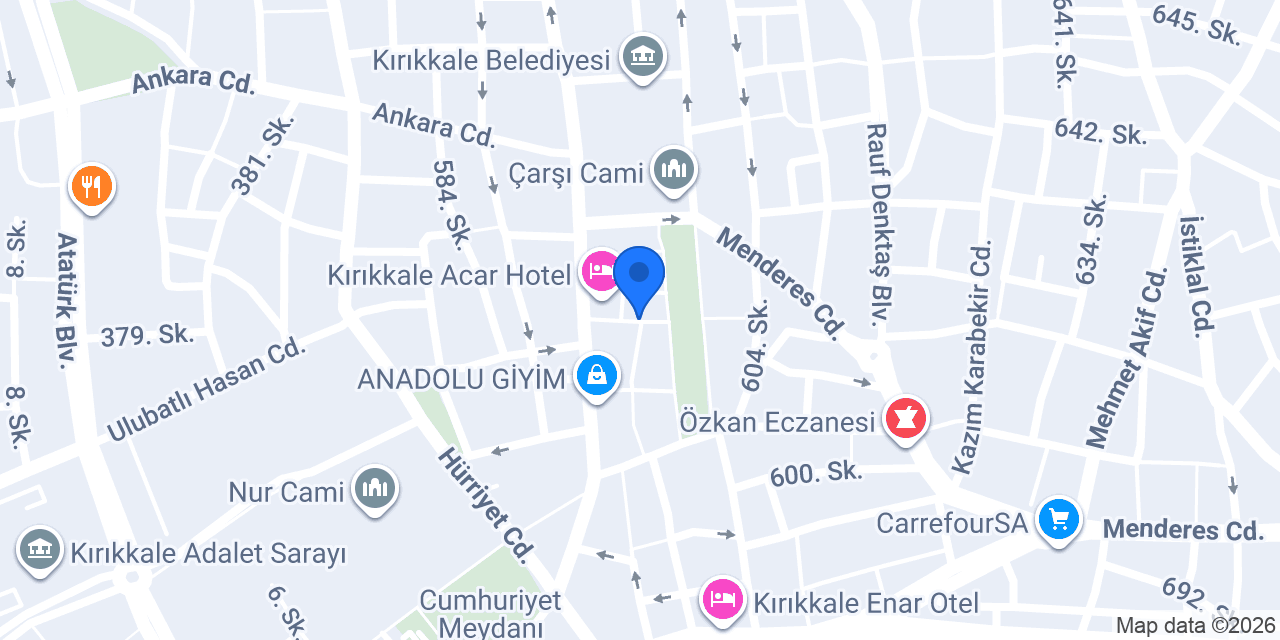 Ada Döner konumu