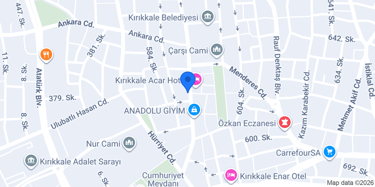 Akbayır Turizm konumu