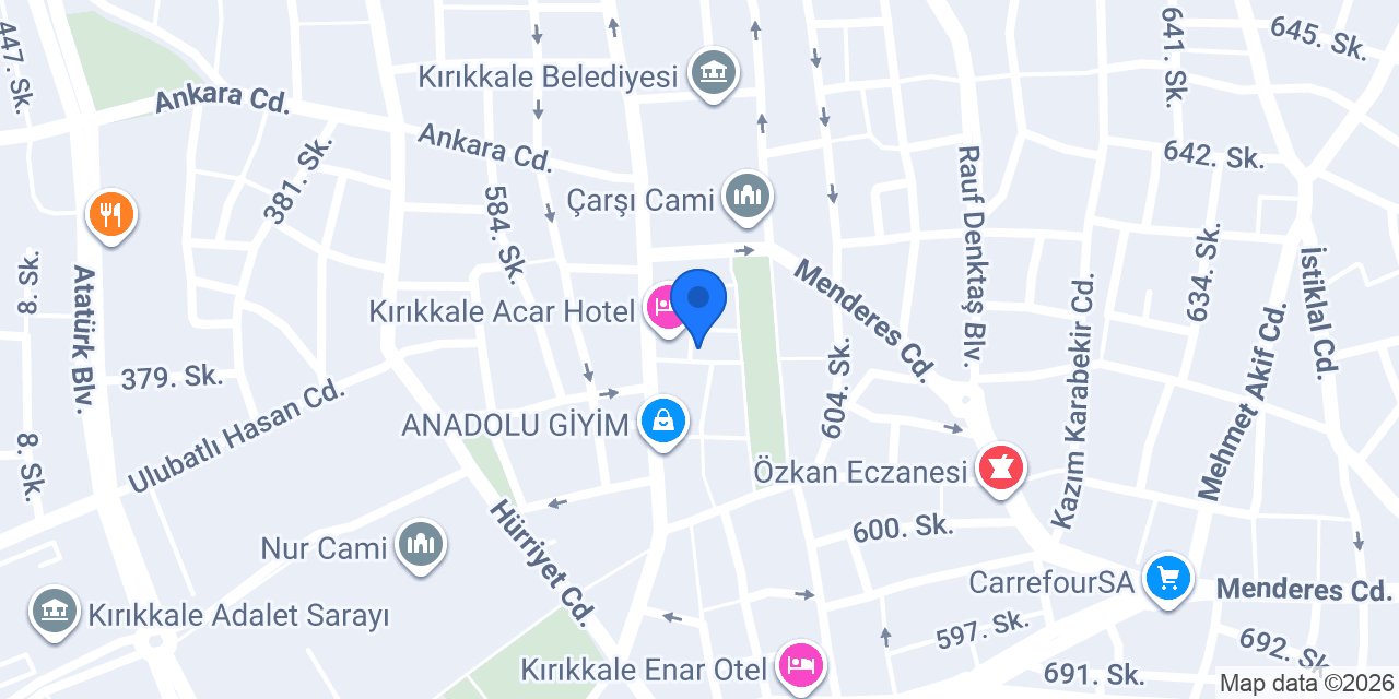 Diş Hekimi Faruk GENÇER konumu