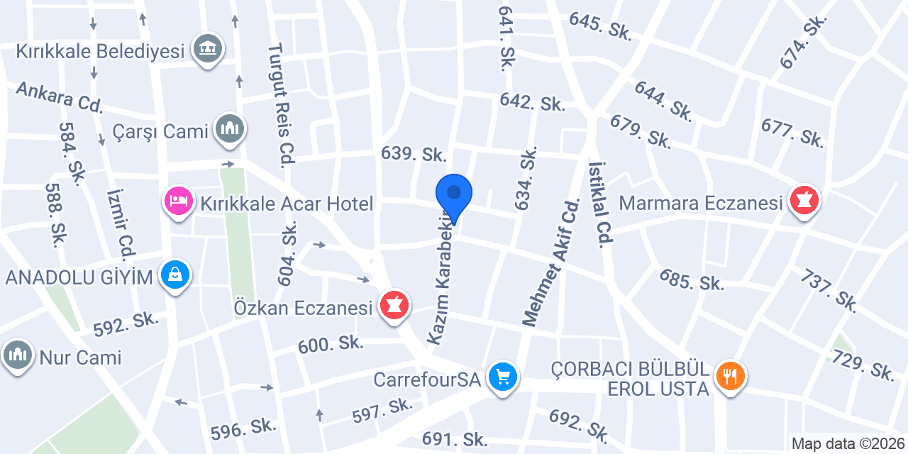 Kayalak Elektrik konumu