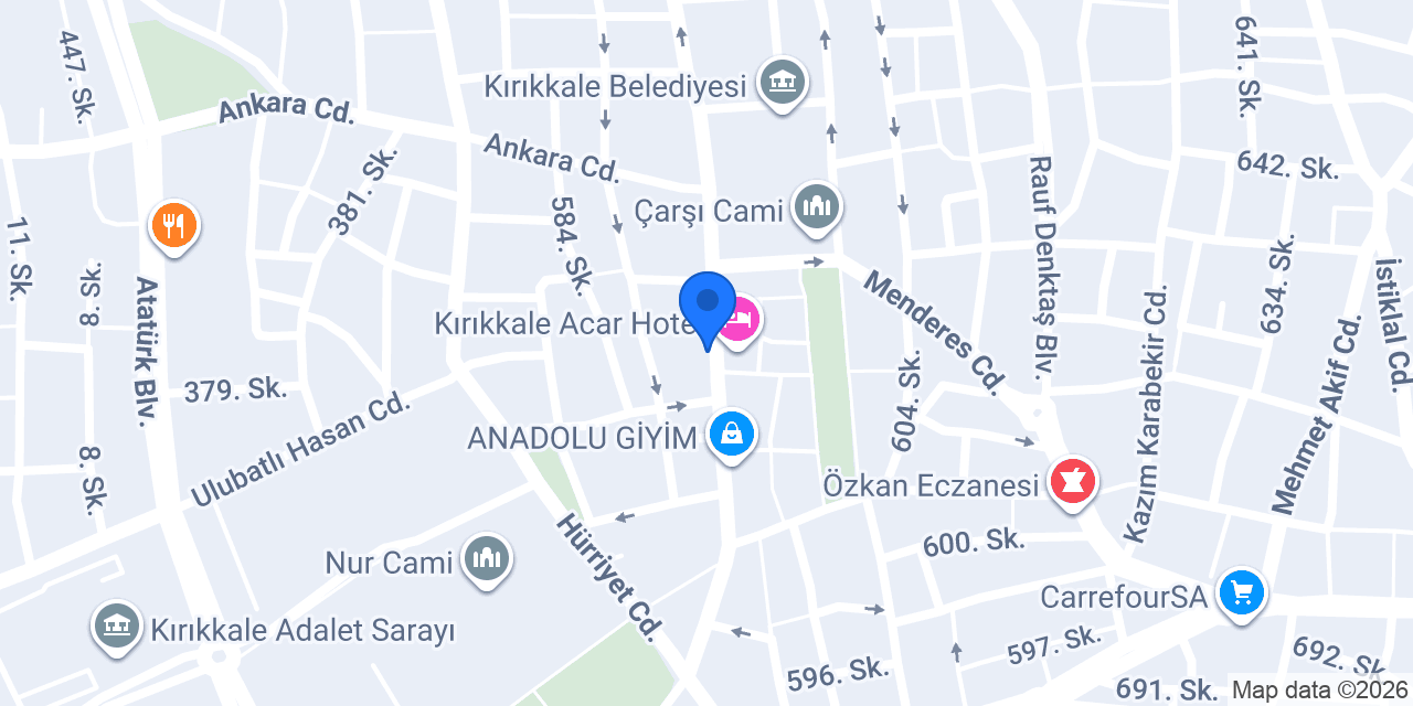Savaş Offset ve Dijital Baskı konumu