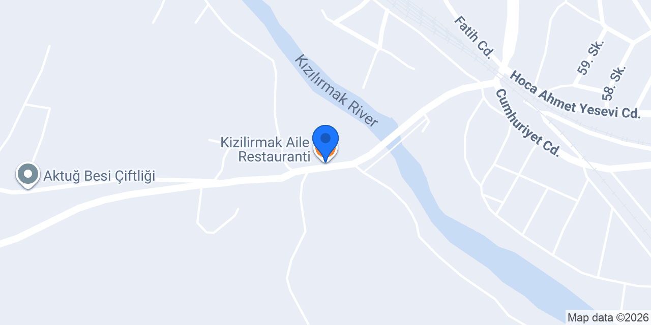 Kizilirmak Aile Restauranti konumu