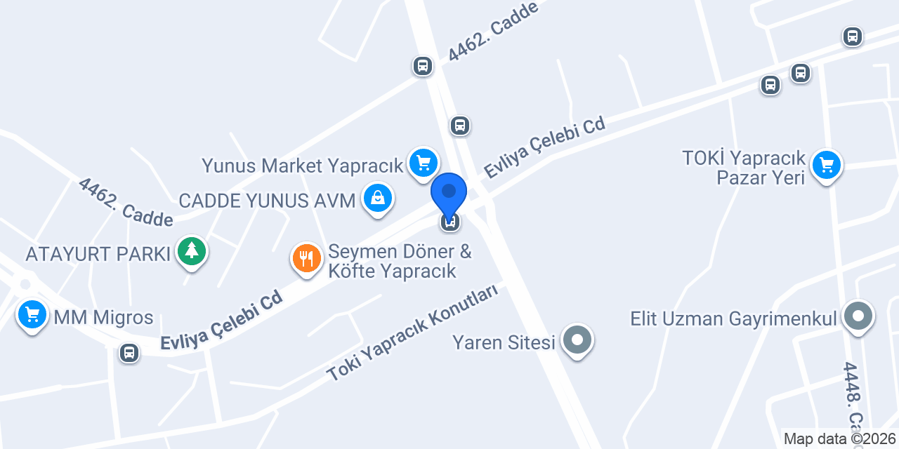 Lina ÇİÇEKÇİLİK / Yapracık Çiçekçi konumu
