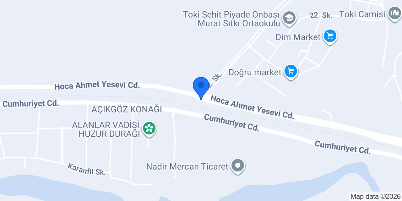 Aks Mobilya konumu