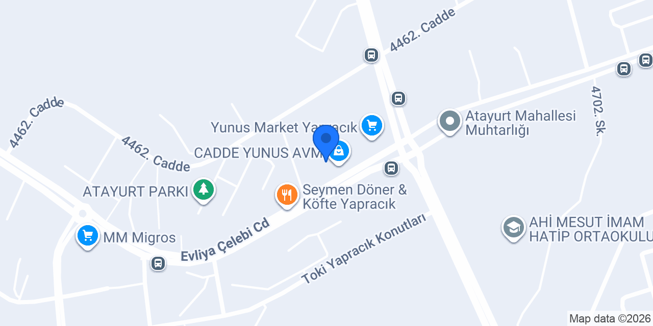 Su et mangal evi konumu