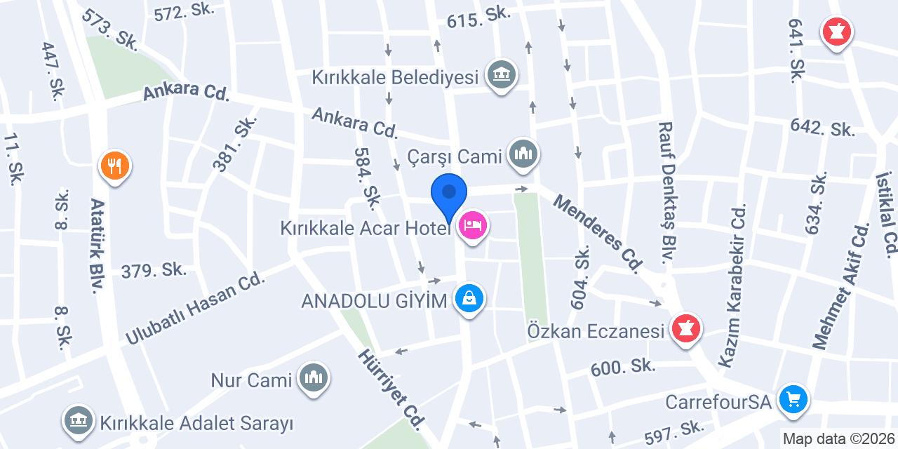 BALCI HUKUK BÜROSU konumu