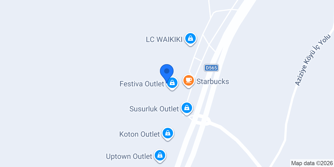 Festiva Outlet konumu