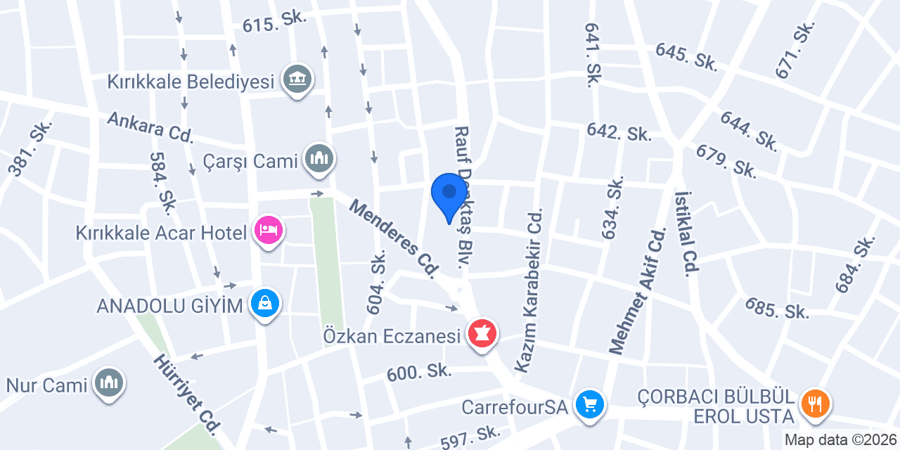 SAMSUNG-Kırıkkale konumu