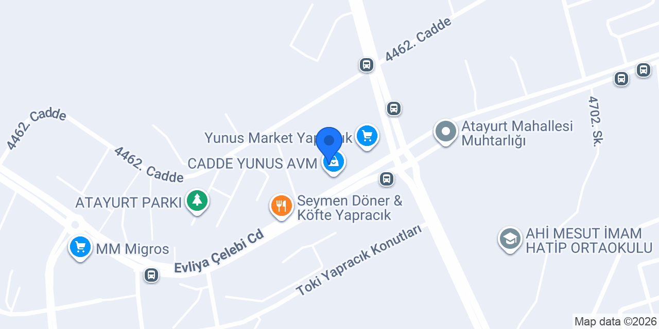 Acıktımmm Burger & FastFood konumu