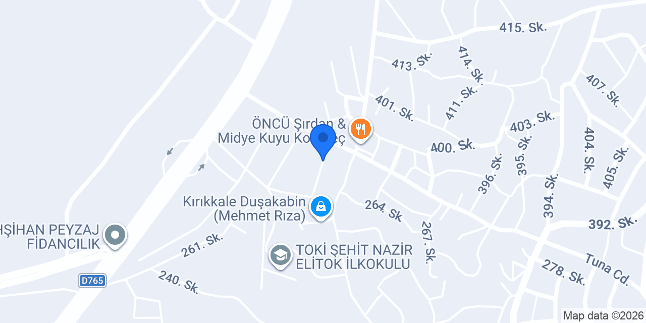 Kırıkkale Anadolu Ticaret Meslek Lisesi konumu