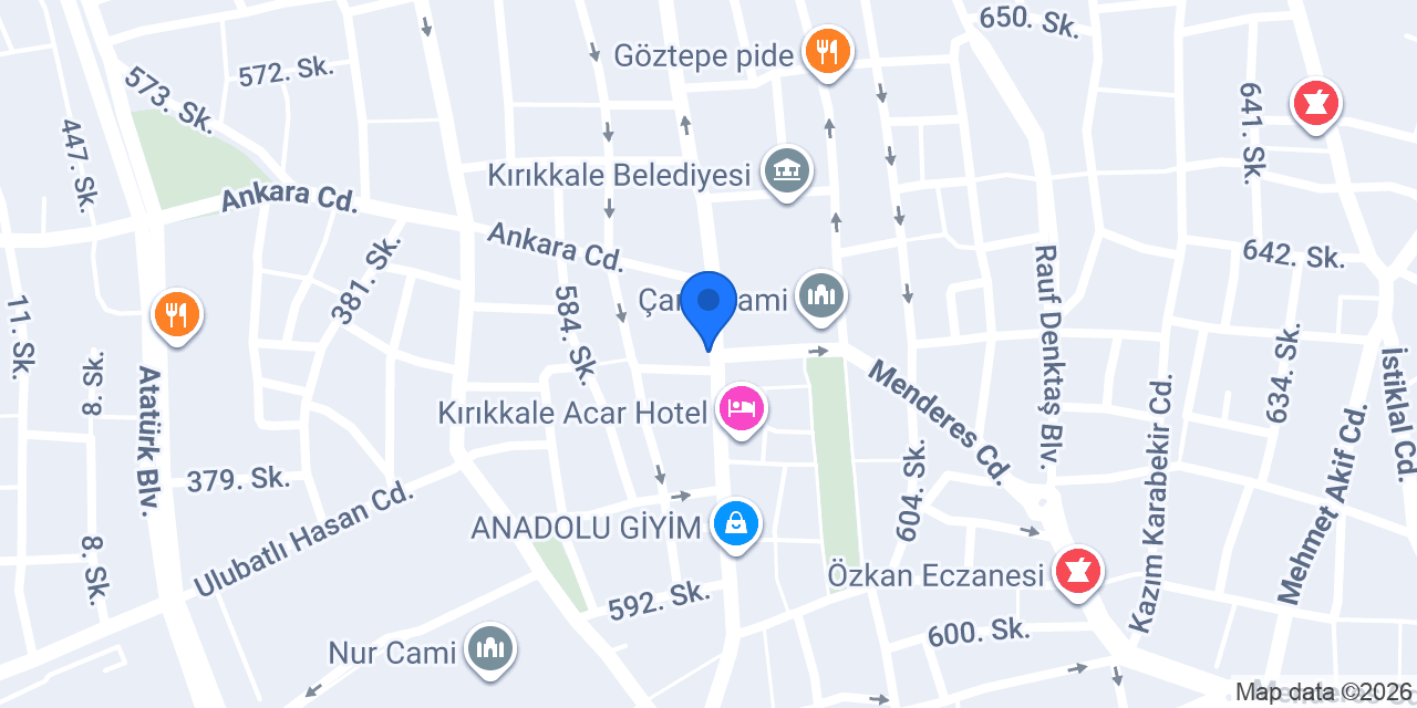 Osmanlı Emlak konumu