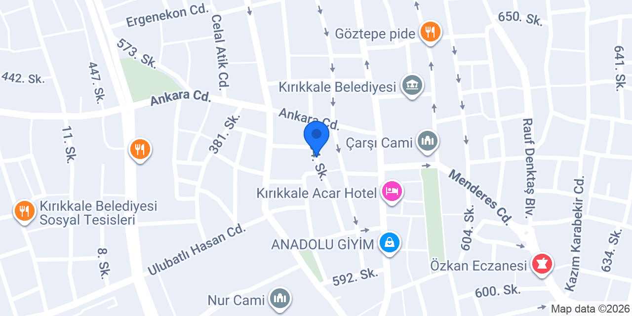 Kaan Moda konumu
