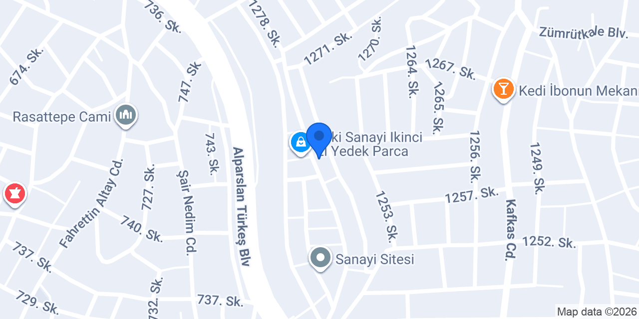 İmamoğlu Mobilya konumu