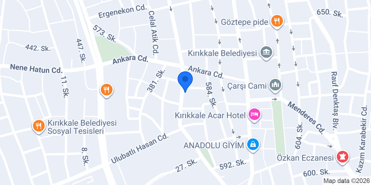 Düriye Tuğba Kuaför Make Up konumu