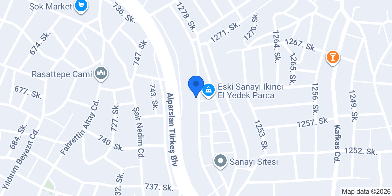 Sefa Teknik Hırdavat konumu