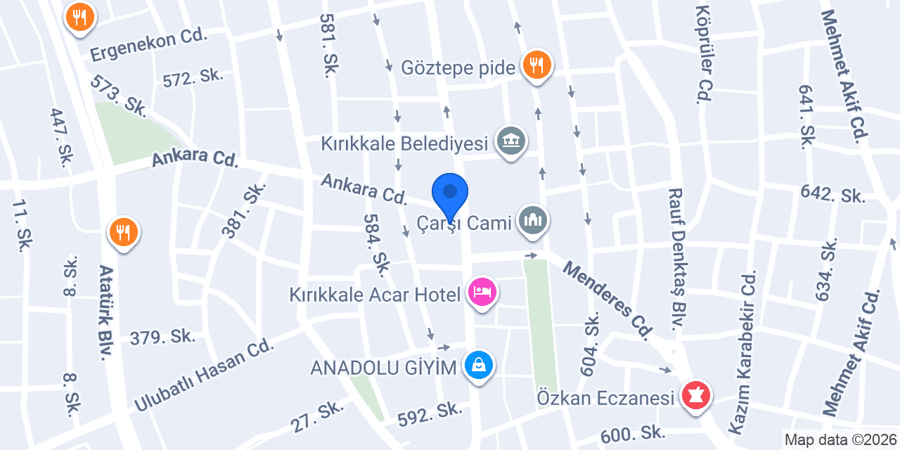 AEK KARAKAŞ ALTIN konumu