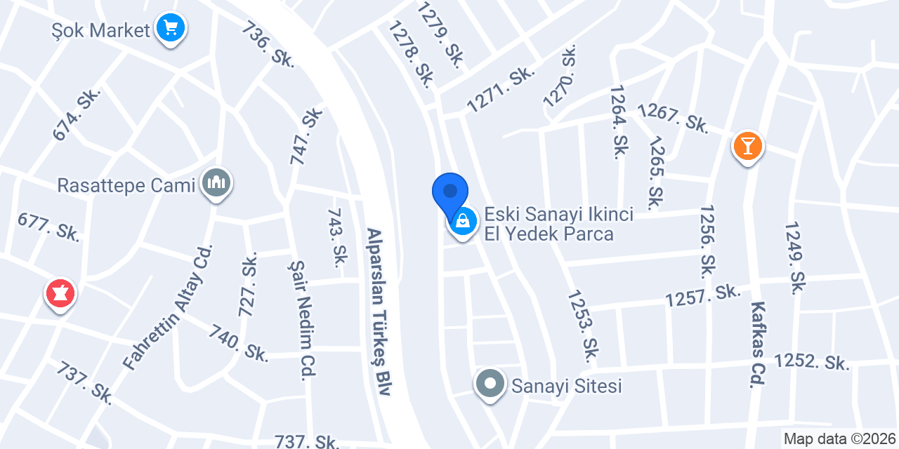 Kırıkkale Far konumu