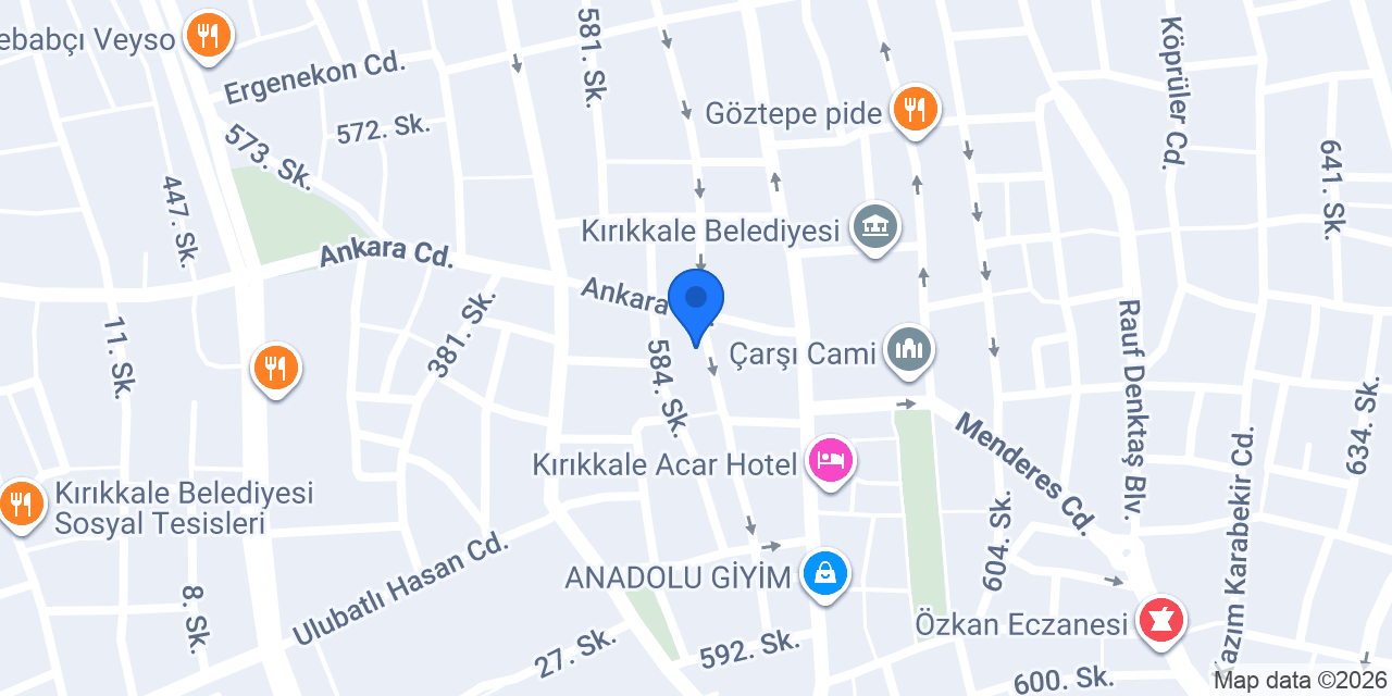 NEFES BAYAN KUAFÖRÜ konumu