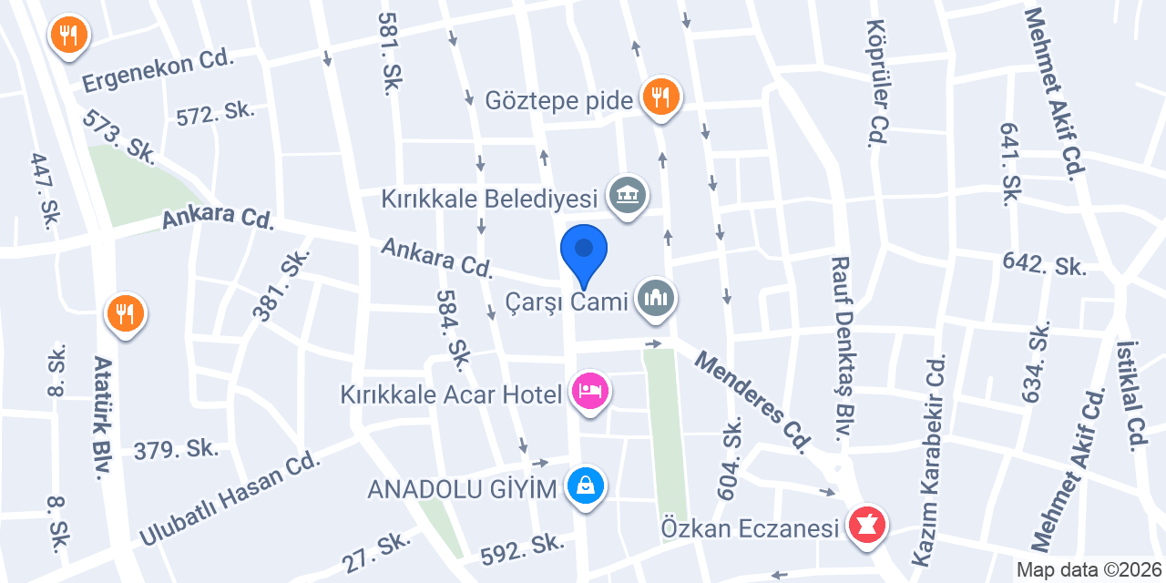 Paris Parfümeri konumu