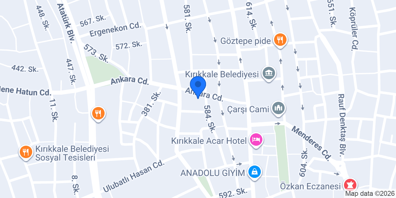 Cam Dünyası konumu