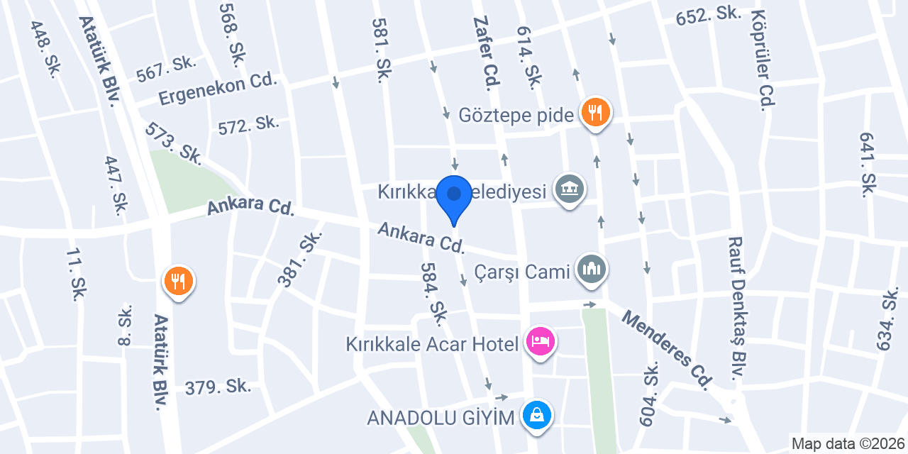Desen Reklam konumu