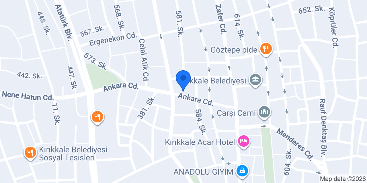 Akademi Tercüme konumu