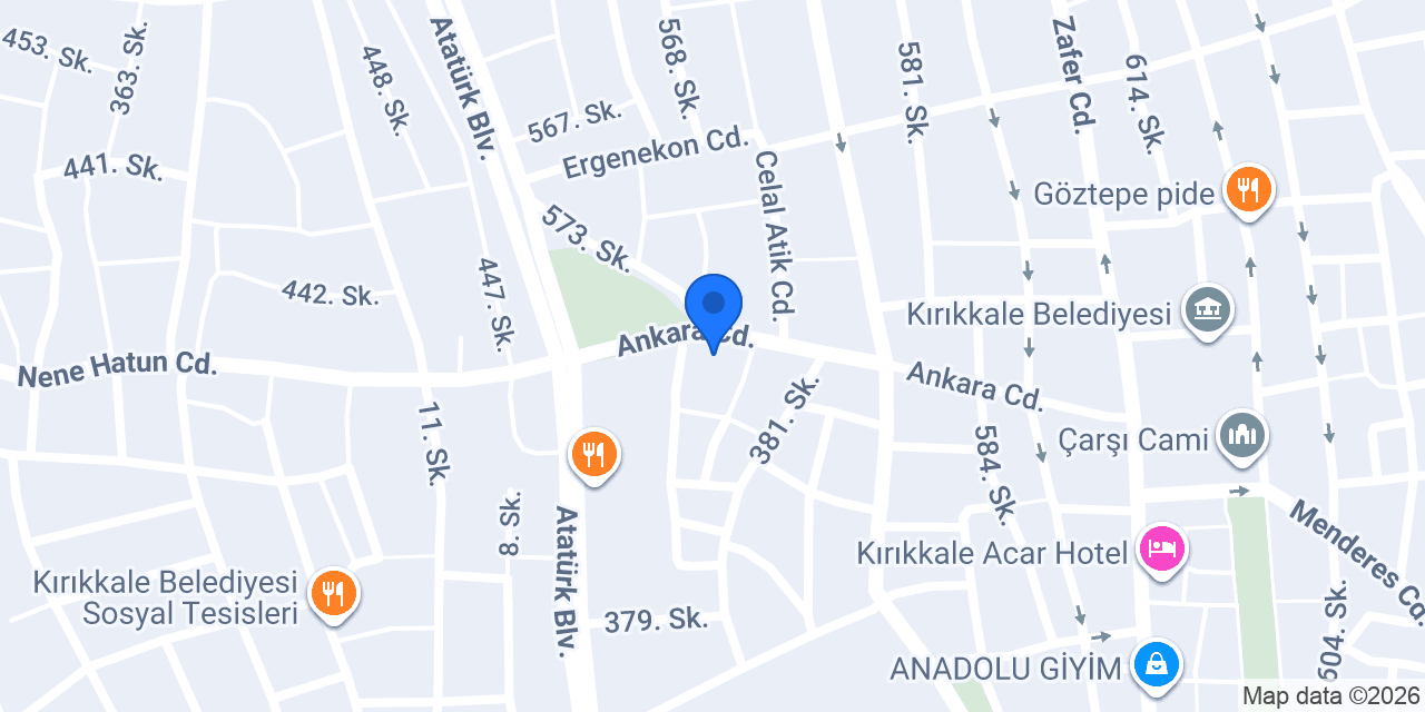 Bülent Börekçilik Kırıkkale Yaylacık konumu