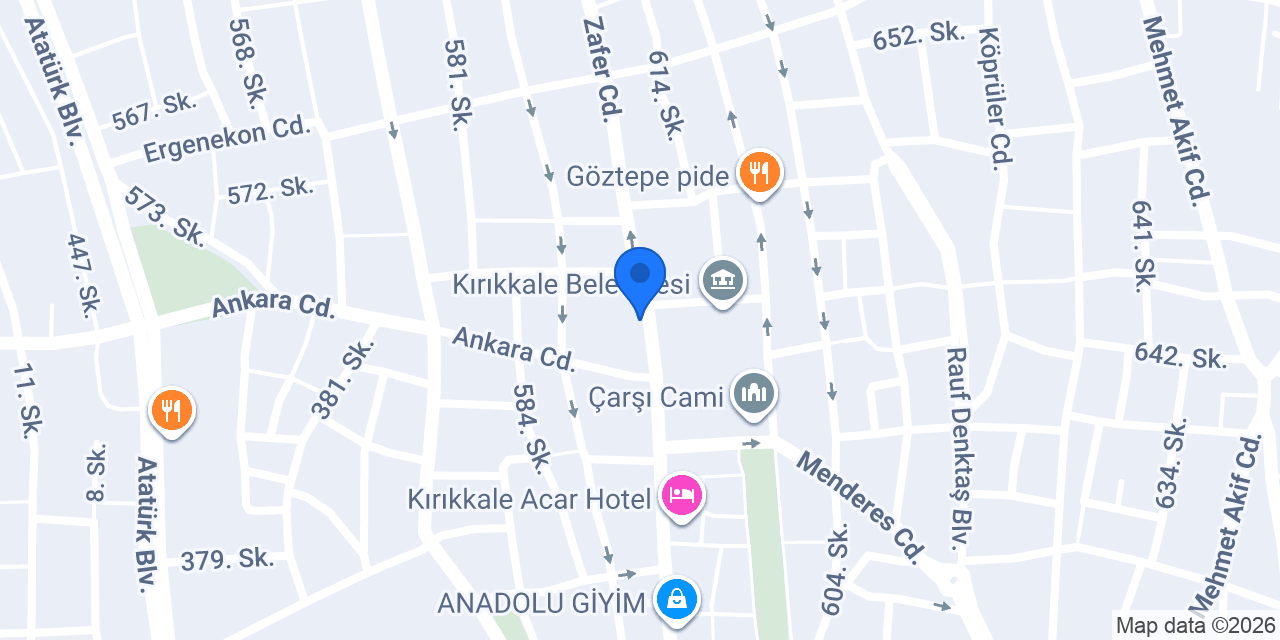 Mazi Cafe konumu