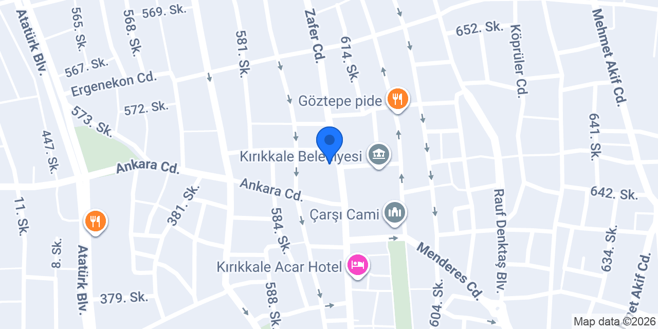 Ara Sigorta Kırıkkale konumu