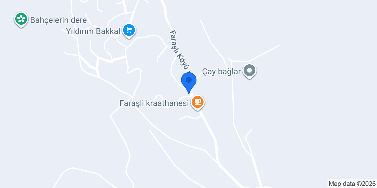 Faraşlı İlköğretim Okulu konumu
