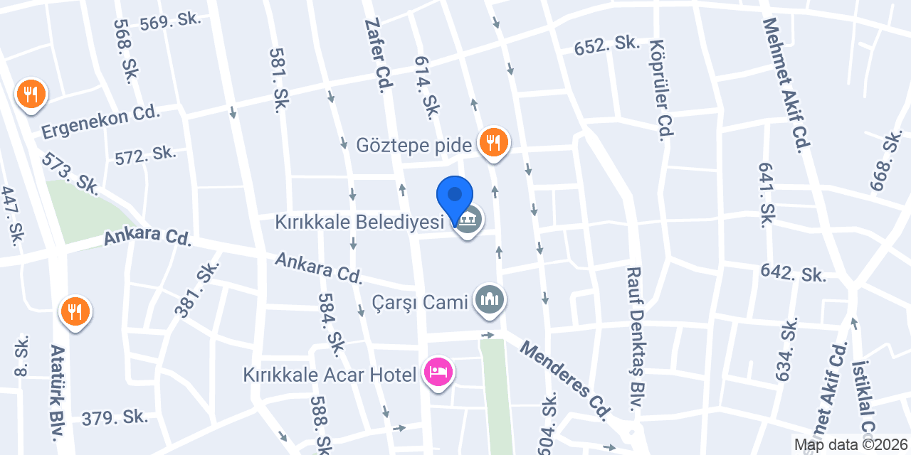 Murat Kitap Kırtasiye konumu