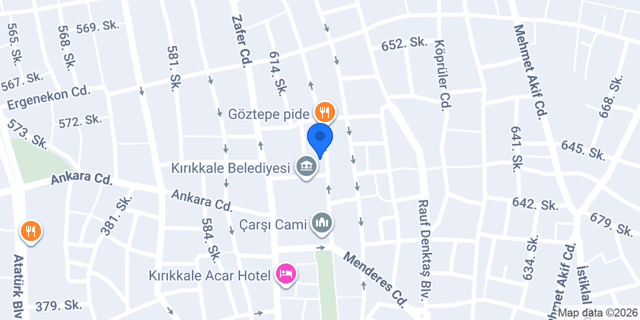 KIRIKKALE YALITIM konumu