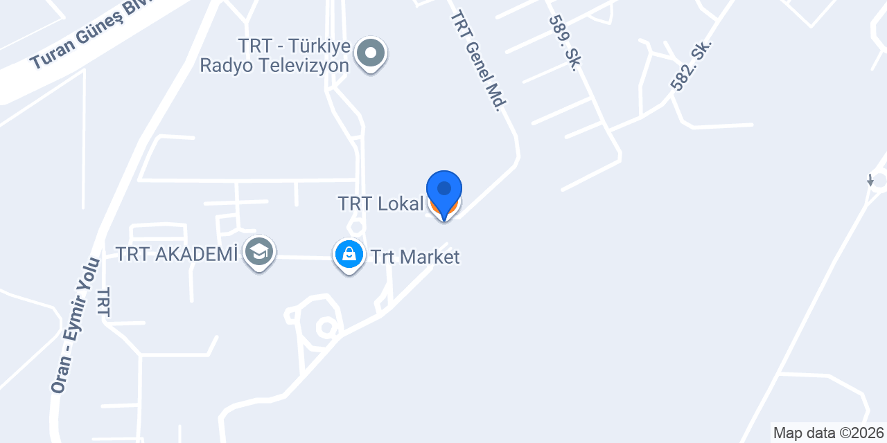 TRT Lokal konumu