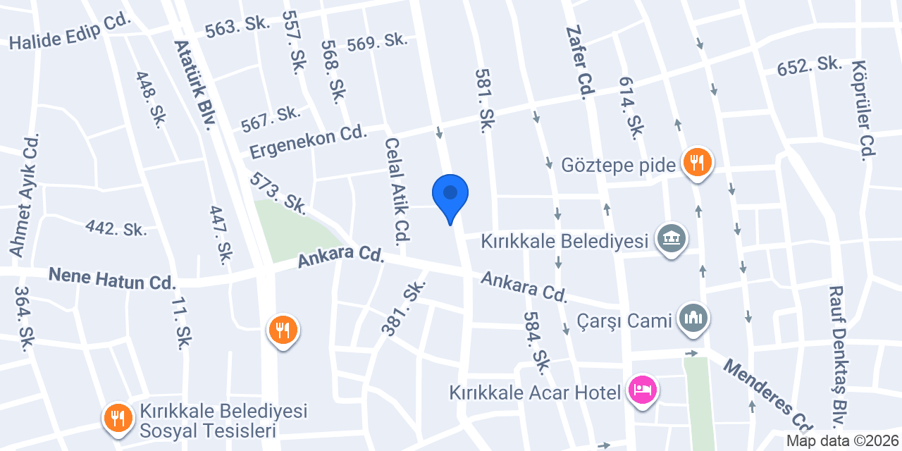 Stüdyo Yağmur konumu