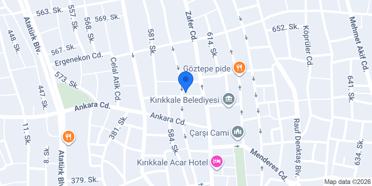 Model Mobilya Döşeme konumu