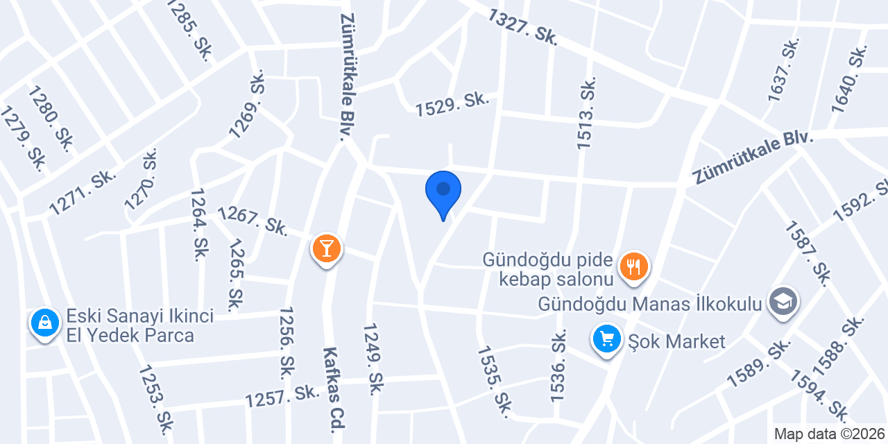 Kırıkkale elektrik ustası konumu