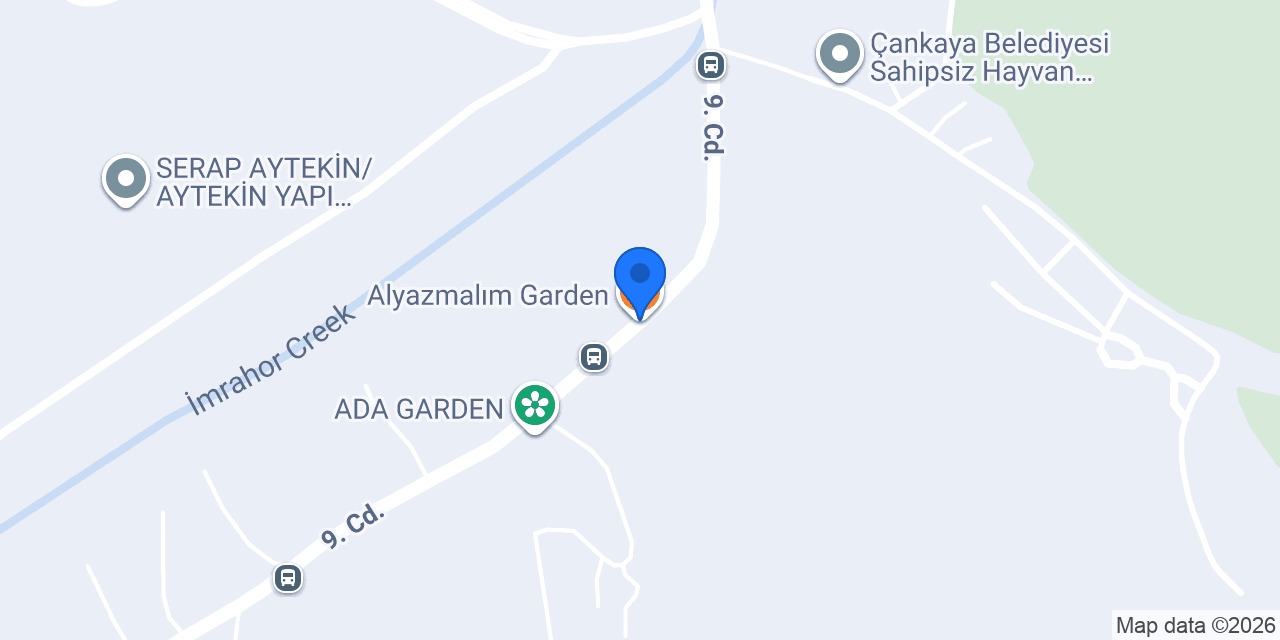 Alyazmalım Garden konumu