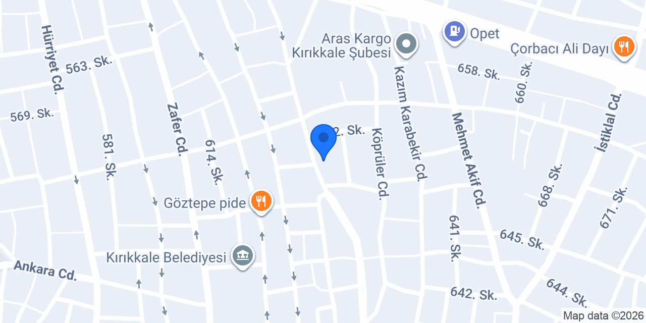 SEKMEN TOPTAN GIDA Pakmaya konumu