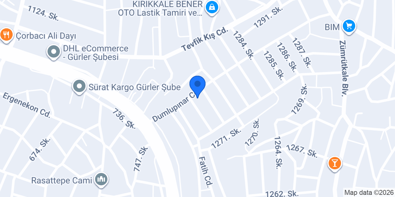 Class Oto Tamir ve Bakım Servisi konumu