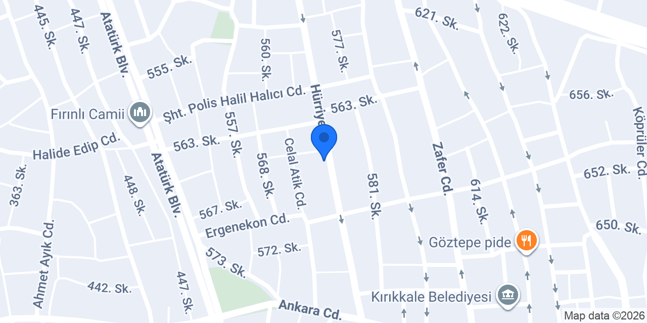 Okyanus su arıtma kırıkkale konumu