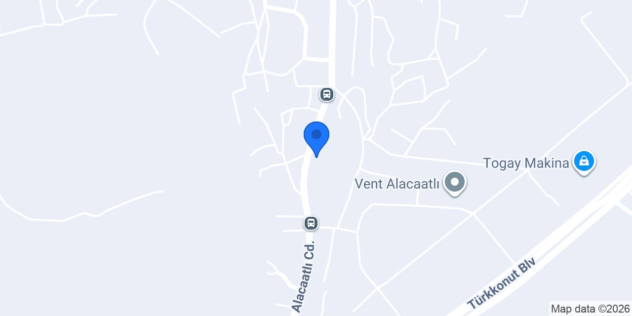 Alacaatlı Mahallesi Muhtarlığı konumu