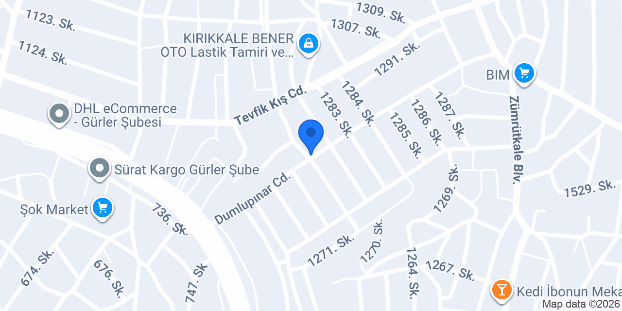 🚖 DUMLUPINAR TAKSİ 🚖 konumu